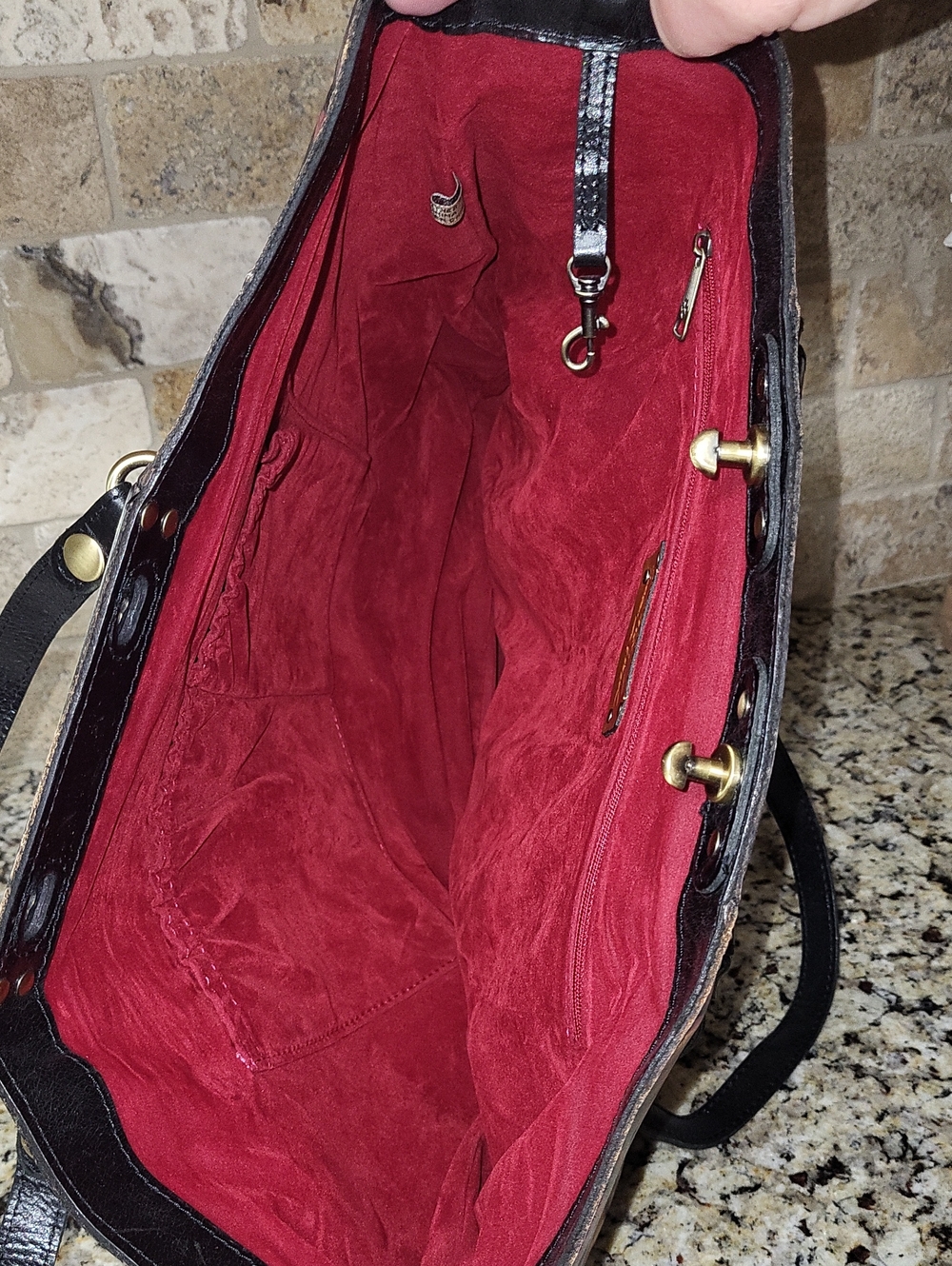 Patricia Nash Benvenuto Tote Tropical Escape - Picture 12 of 12